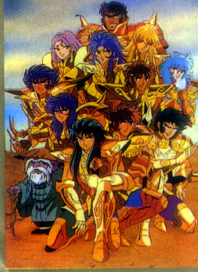 All The Gold Saints In Saint Seiya